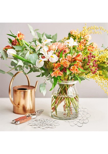 Çiçek Düzenleme Tutucu Çiçek Arantaj Asistanı Yeniden Kullanılabilir Paslanmaz Çelik 4inch (Yurt Dışından) fırsatları