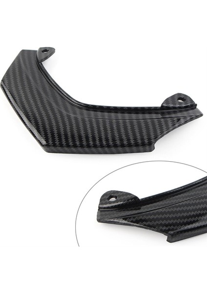 Karbon Fiber Görünümlü Motosiklet Arka Üst Kuyruk Fren Lambası Kawasaki Için Lambası ER6N ER6F 12-2016 (Yurt Dışından) modelleri