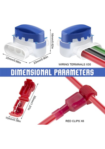 36PCS Robotik Çimenler Için Kablo Konektörleri, Jel Dolgulu Su Geçirmez Bağlantı Kablo Kablosu Konnektörü (Yurt Dışından) indirimleri