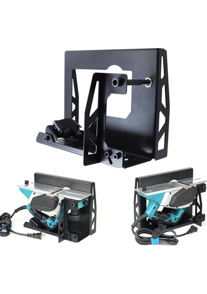 Flip Planer Stand-Electric Planer Ters Braket, Ahşap Işleme Planı Desteği Pratik Ev Halkı Flip Montaj Araç Rafı (Yurt Dışından) fırsatları
