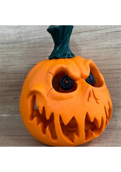 Cadılar Bayramı Kabak Reçinesi Masaüstü Kafatası Hayalet Festival Dekorasyon Sahnesi Dekorasyon Hollow Büyük Balkabağı (Yurt Dışından) fırsatları