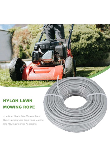 41M Çim Biçme Makinesi Tel Biçme Ipi Naylon Çim Biçme Ipi Kafalı Biçme Hattı Biçme Makinesi Aksesuarları (Yurt Dışından) fırsatları
