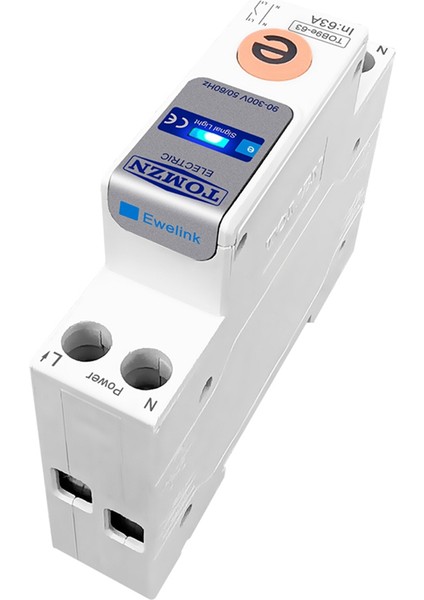 Tomzn TOB9E-63 Ölçüm Yok 1p+N 63A Wifi Akıllı Anahtar Enerji Ölçer Devre Kesici Zamanlayıcı Rölesi Akıllı Ev Koruması (Yurt Dışından) indirimleri