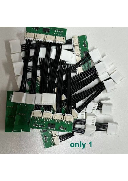 Ibelınk Mıner 12V 4&#39;ü 1 4pin Fan Simülatör Emülatörü Ibelink Bm-Kk Max BM-S1MAX BM-K3MAX Fan Foofer Için Uyumlu (Yurt Dışından) fiyatları