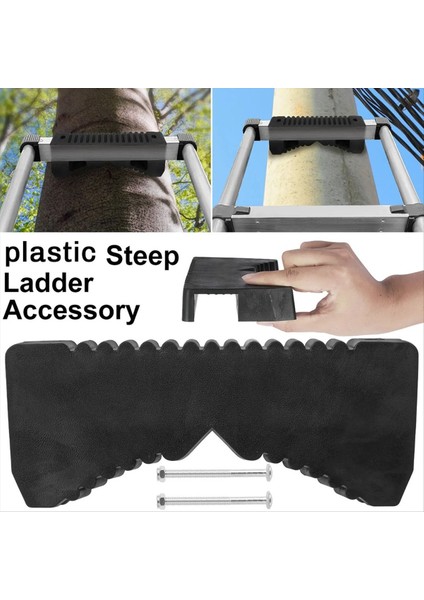 Dik Merdiven Aksesuar Anti-Slip Ladder Stabilizatör Sağlam Merdiven Demiryolu Koruma Koruması Dayanıklı- Merdiven Aksesuarı (Yurt Dışından) fırsatları