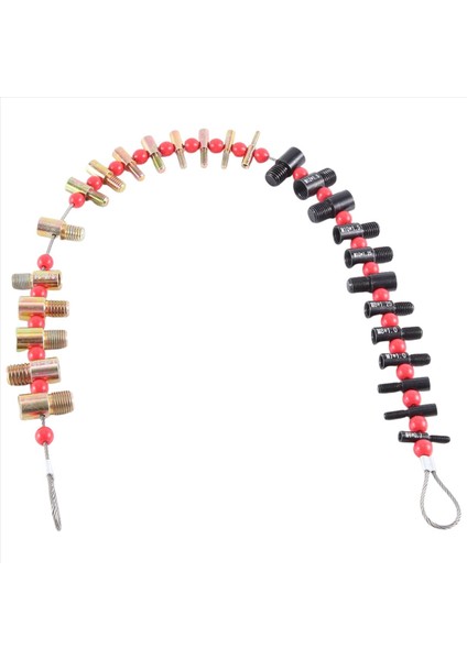 Somun ve Cıvata Iplik Damalı, 26 Set-14 Inç ve 12 Metrik Çıkarılabilir Somun ve Cıvata Diş Boyutu Denetleyicisi Tanımlayıcı Göstergeleri (Yurt Dışından) indirimleri