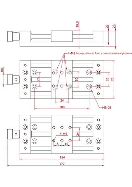 Manuel Slayt Tablosu Doğrusal Kılavuz Platform Alüminyum Alaşım Çapraz Kemer Alt Plaka Manuel Slayt Tablo Slayt Tablo (Yurt Dışından) fırsatları