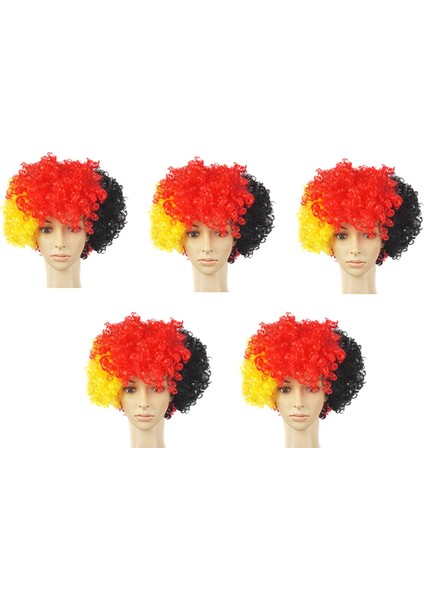 Evrensel Futbol Kapağı Erkek Kadın Peruk Şapkası Nefes Alabilir Açık Turnuva Fan Avrupa Kupası Oyunları A (Yurt Dışından)