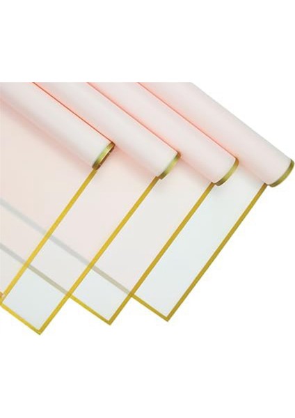 10 Adet 10 Adet Tebrik Kartları, Buket Ambalaj Kağıdı, Çiçek Ambalaj Kağıdı, Pembe ile 20 Yaprak Çiçek Sarma Kağıdı (Yurt Dışından)