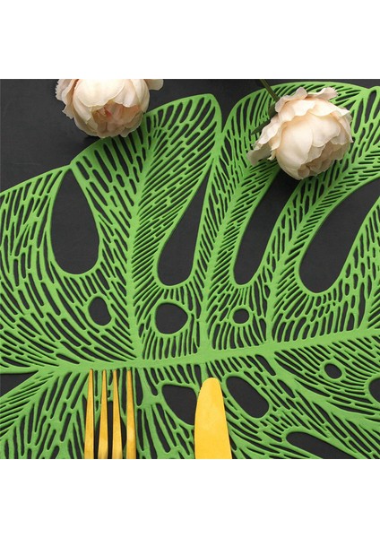 Tatil Partisi Düğün Aksanı Merkez Yemeği Masa Dekorasyonu Için Yemek Masa Paspasları Için Içi Boş Yaprak Yer Paspasları (Yurt Dışından) fırsatları