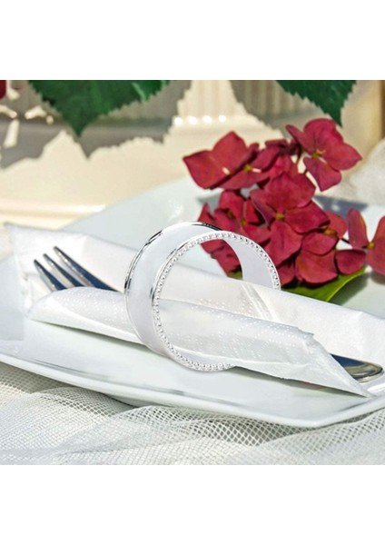 6 Parçalı Paslanmaz Çelik Peçete Yüzüğü Düğün Festivalleri ve Etkinlikleri Için Uygun Hassas Peçete Tokası Gümüş (Yurt Dışından) fiyatları