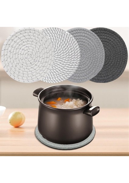 4pcs Sıcak Yemekler Için Trivets 7 Inç Isı Sıcak Pedler Sıcak Plaka Paspaslar Mutfak Tezgahı Masa Yalıtım Paspas (Yurt Dışından) fiyatları