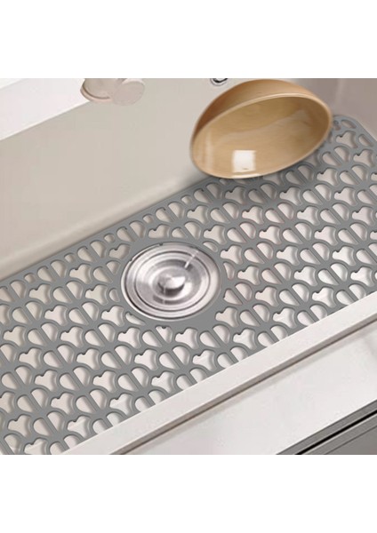 Mutfak Lavabosu Için Silikon Lavabo Koruyucuları, 26 Inç x 14 Inç Lavabo Paspas Izgarası Paslanmaz Çelik Porselen Lavabo (Yurt Dışından) fırsatları