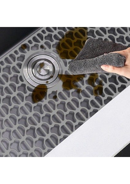 Mutfak Lavabosu Için Silikon Lavabo Koruyucuları, 26 Inç x 14 Inç Lavabo Paspas Izgarası Paslanmaz Çelik Porselen Lavabo (Yurt Dışından) indirimleri