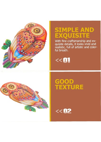 Duvar Dekorasyon Metal Sanat Asılı Metal Kuş Duvar Işareti Asılı Kuş Heykeli Baykuşlar Dekor Renkli Baykuş Heykeli Ev Dekor (Yurt Dışından) fırsatları