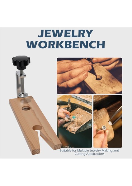 Kuyumcu Araç Seti, Yüzük Yapma Kiti, Silversmith Starter-Kit, Yüzük Boyutlandırma Mandrel Ölçüm Aracı, Kuyumcu Testere Çerçevesi, Malzemeler (Yurt Dışından) fırsatları