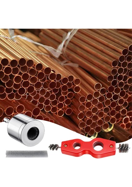 Bakır Boru Temizleyici, Matkap Için 15MM Bakır Boru Temizleyici, Metal Boru Temizleyici, Elektrikli Matkap Usu Için Bakır Boru Fırçası (Yurt Dışından) fiyatları