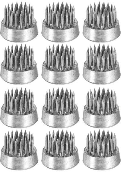 12PCS Çiçek Kurbağası, Yuvarlak Paslanmaz Çiçek Kurbağaları, Çiçek Aransisi Sabit Alet Pim Kurbağası Için Çiçek Aranjman Vazo (Yurt Dışından)