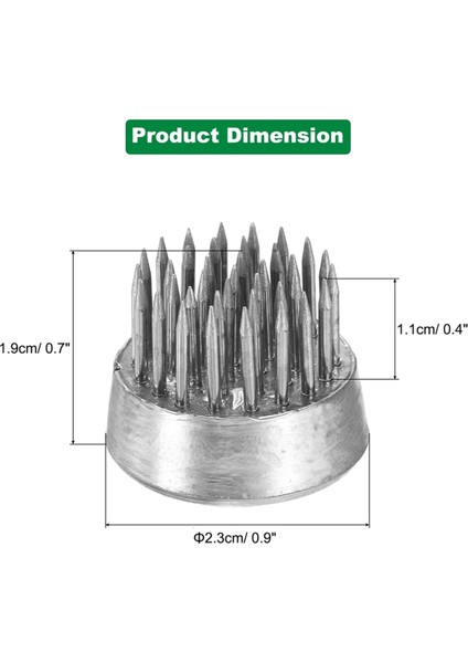 12PCS Çiçek Kurbağası, Yuvarlak Paslanmaz Çiçek Kurbağaları, Çiçek Aransisi Sabit Alet Pim Kurbağası Için Çiçek Aranjman Vazo (Yurt Dışından) modelleri