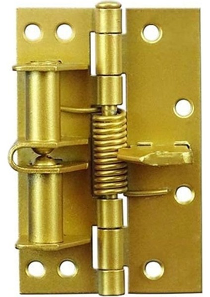 Otomatik Kapı Daha Yakın Menteşeler Dolap Gardırop Çok Fonksiyonlu Çıkarılabilir Yay Menteşeleri Konumlandırma Kapısı Daha Yakın, Altın (Yurt Dışından)