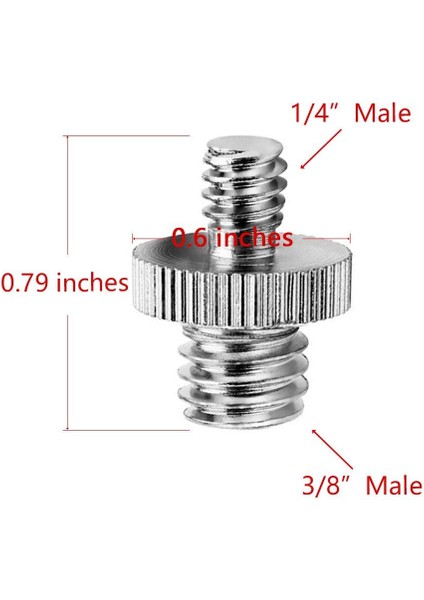 1/4 Ila 3/8 Vida Adaptör Dönüştürücü Dişli Vidalar Adaptör Spigot Vida Montajı Kamera Tripod Monopod Ballhead Flash Işık Stand Omuz Teçhizat (Yurt Dışından) fırsatları