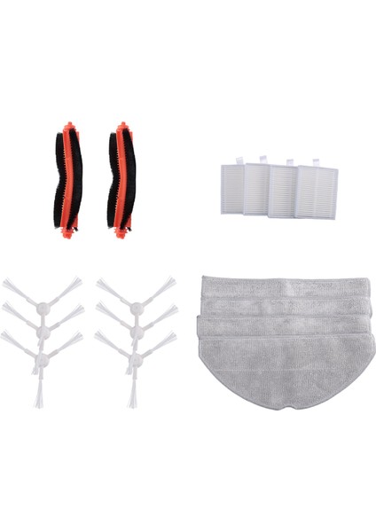 Xiaomi E10 B112 E12 Robotik Elektrikli Süpürge Ana Yan Fırça Mop Bezi Hepa Filtre Yedek Parçalar Aksesuarlar Setleri (Yurt Dışından) indirimleri