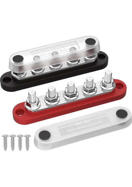 T5M6 150A Otomobil Bus Çubuğu Çubuk Bara Bara Bakır Barı Otomotiv Kablo Çubuğu Derivasyon Çubuğu Arabalar ve Gemiler Için Uygun (Yurt Dışından)