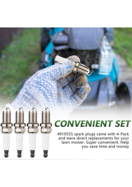 RC12YC Şampiyon Briggs ve Stratton 491055 491055S 692051 792015 491055T 5066 Çim Biçme Makinesi Motoru (Yurt Dışından) indirimleri