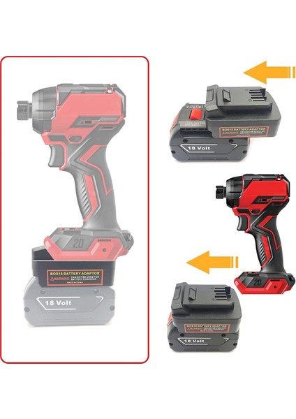 Bosch Için Pil Adaptörü Skil 20V Lityum Pil Aracı Dönüştürücüsü Için Pil Dönüşümü Pil Adaptörü (Yurt Dışından) fırsatları