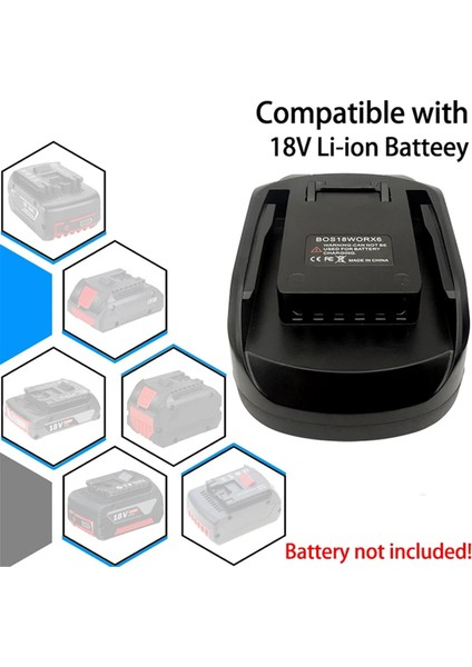 BOS18WORX6 Güç Aleti Adaptör Dönüştürücü Bosch 18V BAT618 Worx 20V 6 Pın Elektrikli Aletler Için Li-Ion Pil (Yurt Dışından) indirimleri