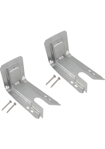 2 Pcs WB02K10254 Soba Için Anti Uç Braketi Ge Aralığı/soba/fırın (Yurt Dışından)