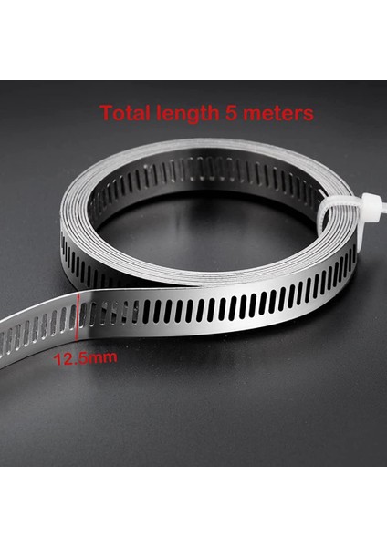 Radyatör/otomotiv ve Mekanik Sıhhi Tesisat Için 304 Paslanmaz Çelik Ayarlanabilir Hortum Kelepçeleri, Dıy Solucan Dişli Kanalı Kelepçe Seti (Yurt Dışından) fiyatları