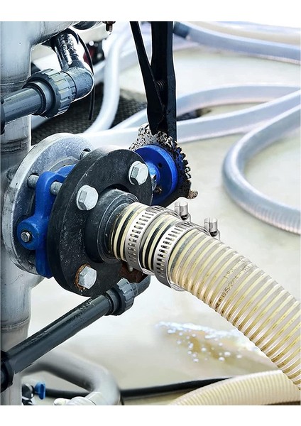 Radyatör/otomotiv ve Mekanik Sıhhi Tesisat Için 304 Paslanmaz Çelik Ayarlanabilir Hortum Kelepçeleri, Dıy Solucan Dişli Kanalı Kelepçe Seti (Yurt Dışından) indirimleri