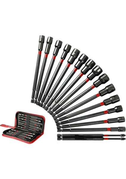 Manyetik Somun Sürücüsü 6 Inche Lider Somun Sürücüsü Lider Somun Drive Cihaz (16 Adet) (Yurt Dışından)