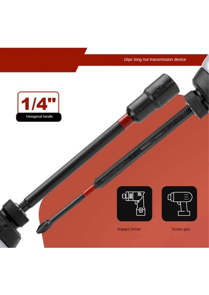 Manyetik Somun Sürücüsü 6 Inche Lider Somun Sürücüsü Lider Somun Drive Cihaz (16 Adet) (Yurt Dışından) indirimleri