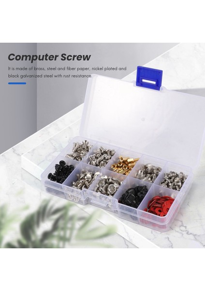 360PCS Kişisel Bilgisayar Vidası, Pc Kasa Vidaları, Sabit Sürücü Için Anakart Stand -Snoffs Pc Kılıfı Anakart Fan Güç Grafiği (Yurt Dışından) modelleri