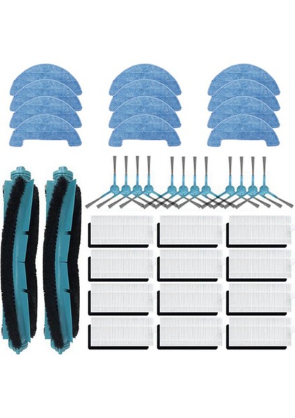 Conga 2499 Için Ultra Ev Gelişmiş Ana Yan Fırça Hepa Filtre Mop Bez Toz Torbası Aksesuarları Yedek Parçalar (Yurt Dışından)