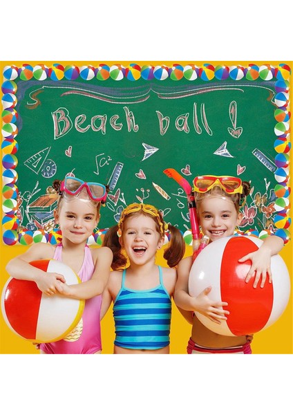 Bülten Tahtası Sınır 68.9 Feet Plaj Topu Sınır Döşeme Sınırları Okul Sınıfı Ev Kara Tahta Dekorasyonu (Yurt Dışından) modelleri