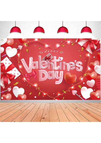 Sevgililer Günü Zemin Banner Aşk Kalp Partisi Süslemeleri Fotoğraf Arka Plan 71X Günü Için 43.3inch (Yurt Dışından) fiyatları