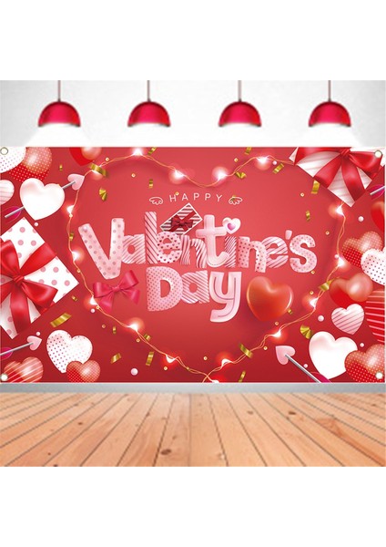 Sevgililer Günü Zemin Banner Aşk Kalp Partisi Süslemeleri Fotoğraf Arka Plan 71X Günü Için 43.3inch (Yurt Dışından) indirimleri