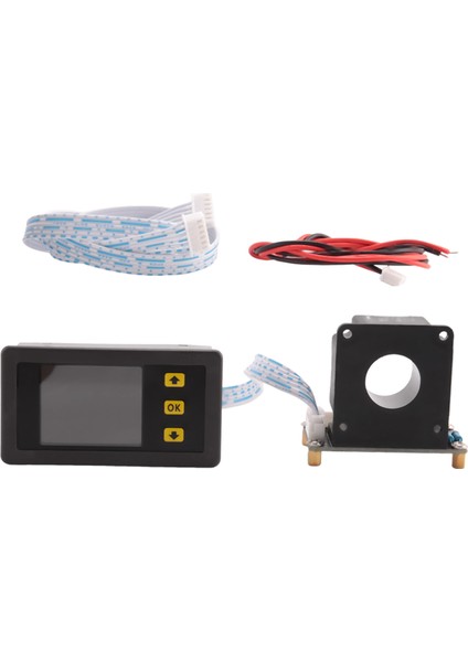 Dc 90V 500A Dijital Voltmetre Ammetre Voltaj Akım Kwh Watt Metre 12V 24V 48V 72V Pil Kapasitesi Güç Izleme (Yurt Dışından) fırsatları