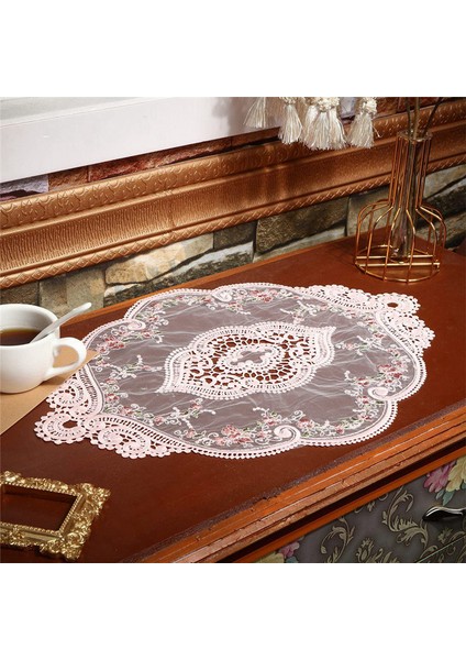 10 Adet Masalar Için Dantel Doilies Işlemeli Dantel Placemats Vintage Tığ Dobilies Zarif Retro Viktorya Masa Mat (Yurt Dışından) indirimleri