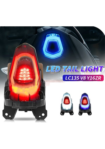 Yamaha Y16ZR LC135 Fı V8 R15 V3 R15 V4 R15M V4 Mavi Işık (Yurt Dışından) fiyatları