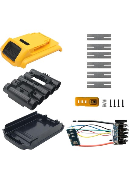Pil Kılıf Değiştirme, Pil Değiştirme Parçaları 18V/20V2.0AH 3AH 4.0AH Pil Kapak Kabuğu, Onarım Kiti Parçası (Yurt Dışından)