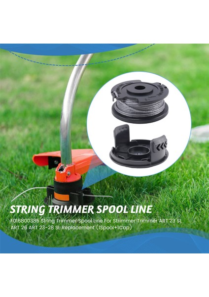 F016800385 String Düzeltme Makara Hattı Bosch Strimmer Düzeltici Sanat 23 Sl Sl Art 26 Art 23-28 Sl Değiştirme (1spool+1cap) (Yurt Dışından) fırsatları
