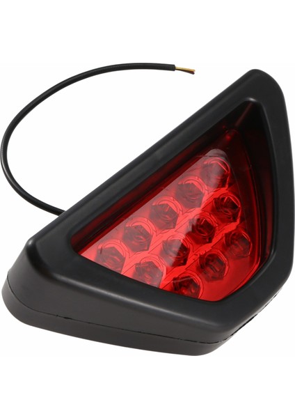 F1 Style 12 LED Arka Kuyruk Freni Durdurma Işık Üçüncü Flaş Kırmızı Lens Drl Sis Lambası (Yurt Dışından)