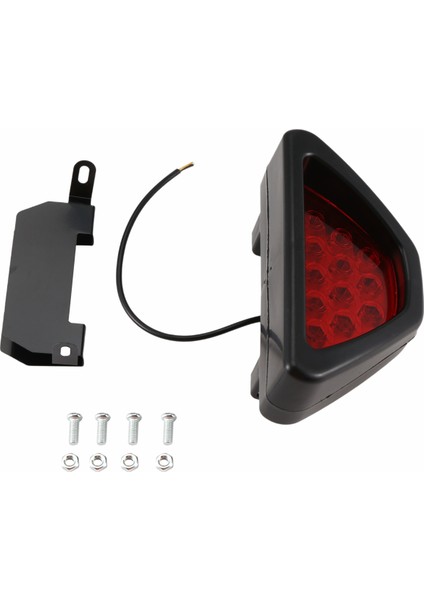 F1 Style 12 LED Arka Kuyruk Freni Durdurma Işık Üçüncü Flaş Kırmızı Lens Drl Sis Lambası (Yurt Dışından) fırsatları