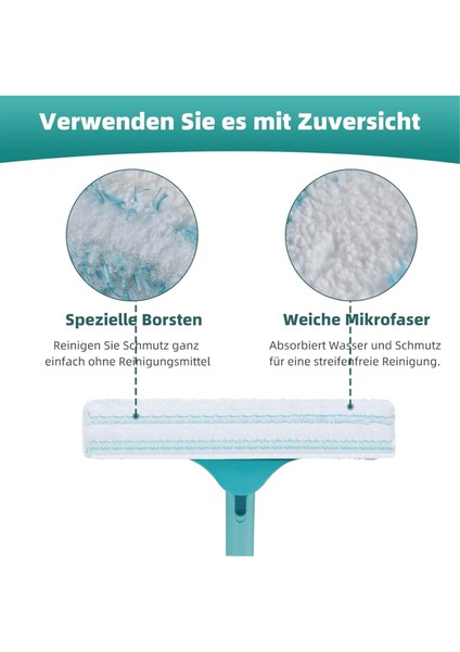 Leifheit Pencere Silecek Penceresi ve Çerçeve Temizleyici L, Mikrofiber Yedek Kapak Penceresi Temizliği Için Yedek Kapaklar (Yurt Dışından) modelleri