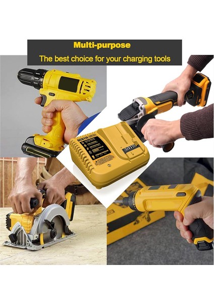 Dewalt DCB118 Için 12V-20V Aracı Pil Şarj Cihazı DCB112 Dewalt Lityum Pil Şarjı Için Uygun (Yurt Dışından) fiyatları