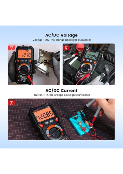 Habotest HT118A/C/D Çift Arka Işığı Otomatik Dijital Ekranlı Yüksek Hassas Profesyonel Dijital Multimetre (Yurt Dışından) fiyatları